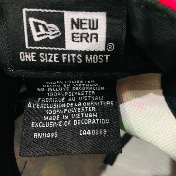 New Era‎ Dodgers A Frame Wild Floral Adjustable Men's Cap NEW - Picture 5 of 7